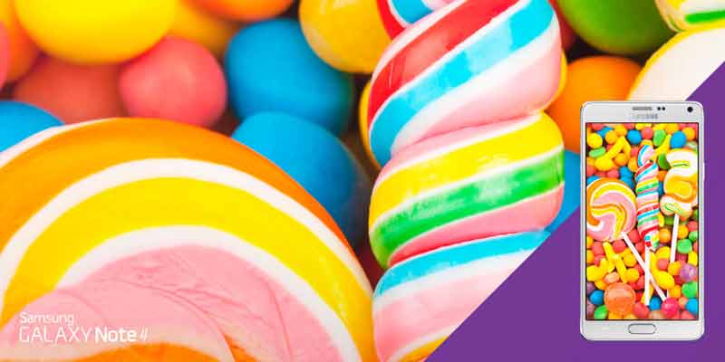 Samsung GALAXY Note 4 обновляется на Android 5.0 Lollipop