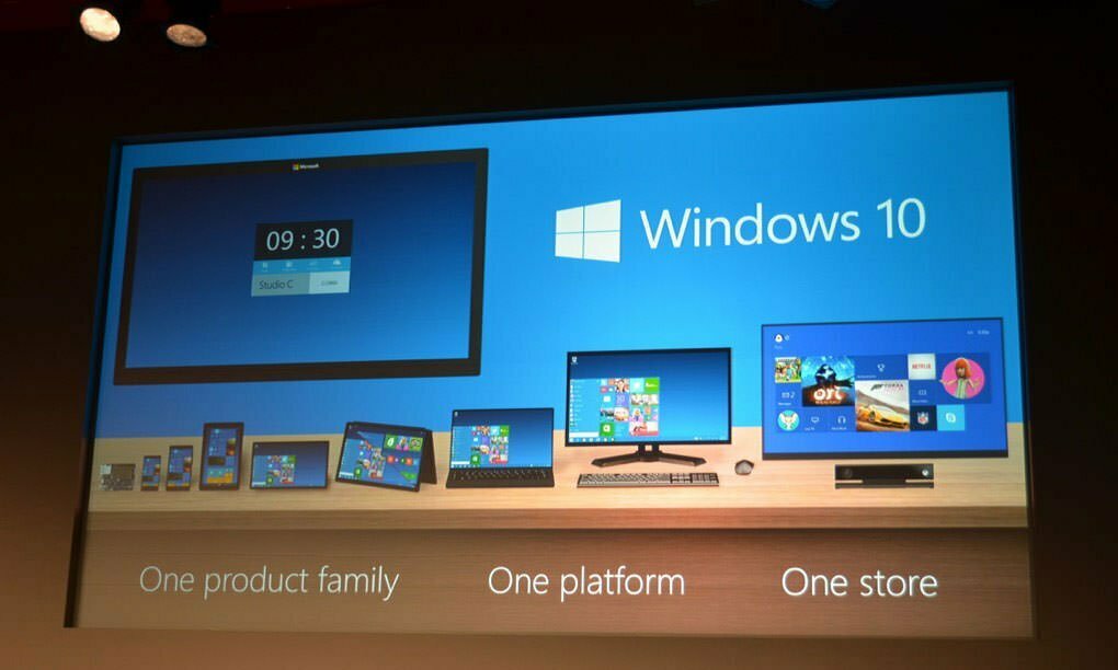 Ждали Windows 9, а получили Windows 10 | инфо с презентации
