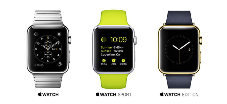 Цена Apple Watch по версии западных СМИ