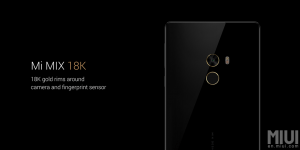 Xiaomi MIX 16K. Обод камеры и сканера отпечатков из золота