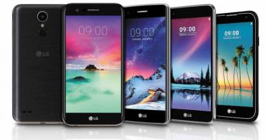 Новые смартфоны LG K3, K4, K8, K10, Stylus 3 | характеристики