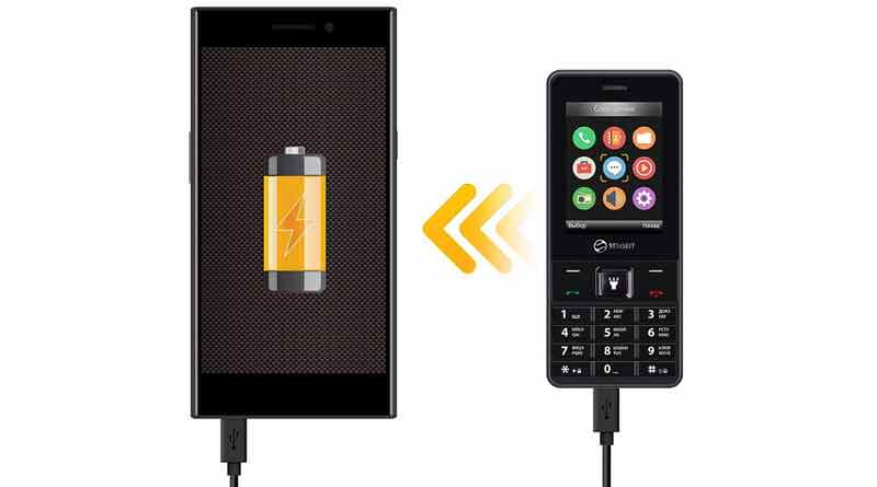Телефон для подзарядки смартфона SENSEIT L208 | цена, хар-ки