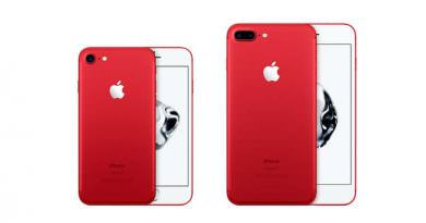 Вышел красный Apple iPhone 7 и 7 Plus