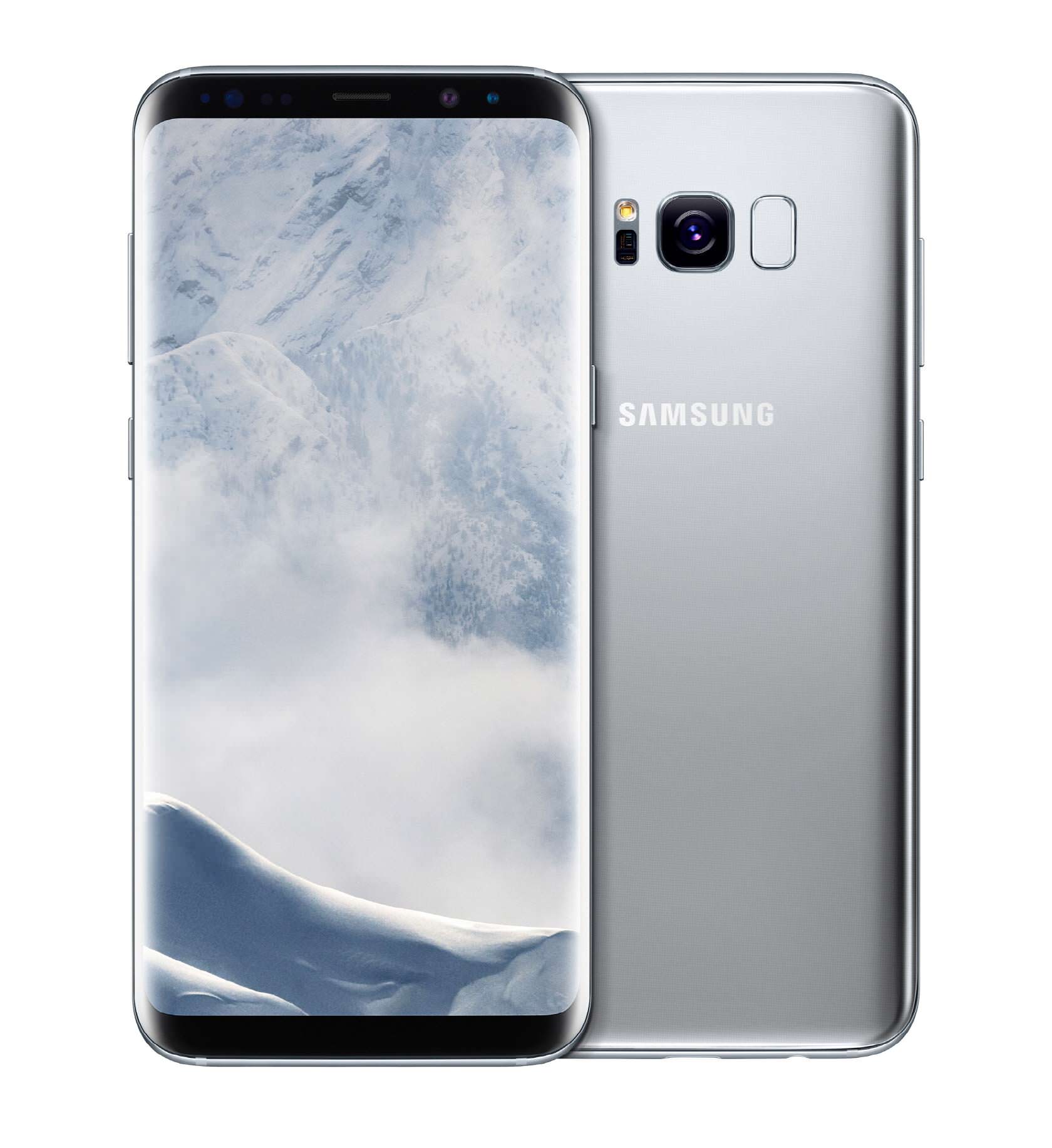 Samsung Galaxy S8 и S8+ серебристый