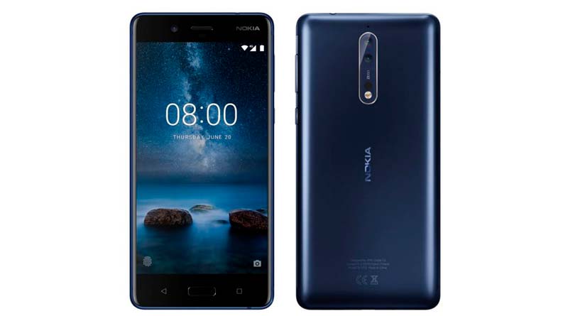 Флагманский смартфон Nokia 8 примкнул к моделям 3, 5 и 6