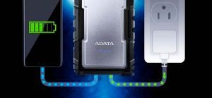 Внешний аккумулятор ADATA D16750: зарядка 2 устройств