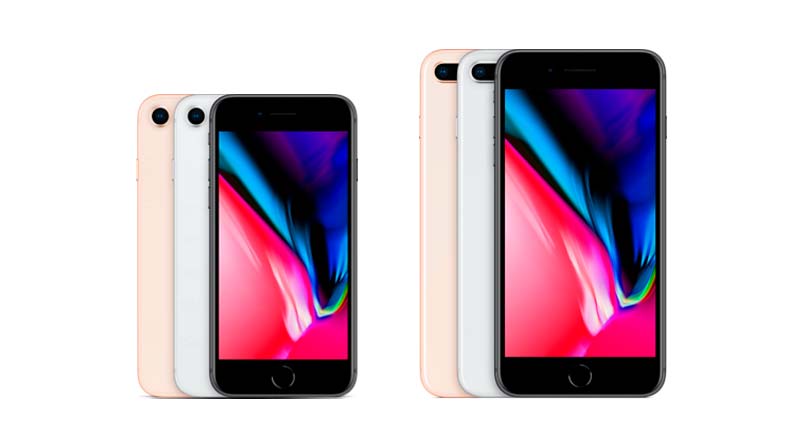 Новые Apple iPhone 8 и 8 Plus в стеклянных корпусах официально