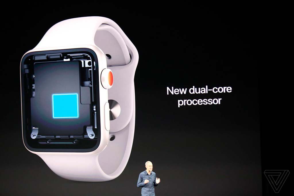 Новые смарт-часы Apple Watch Series 3: двухъядерный процессор