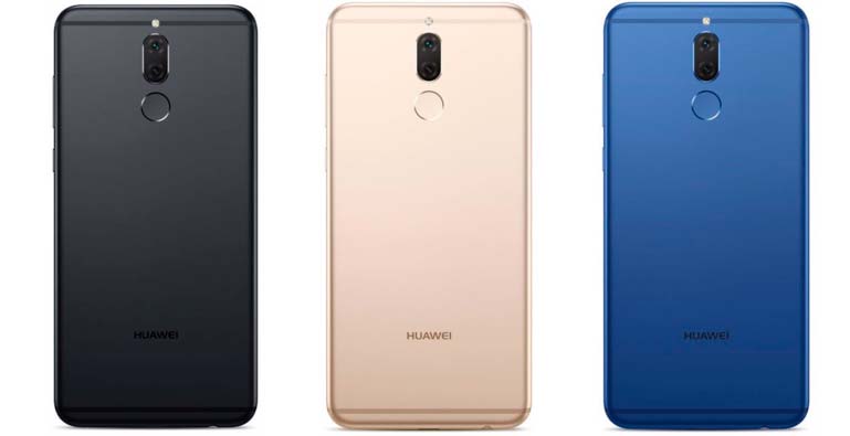 Huawei Nova 2i: чёрный, золотистый и синий