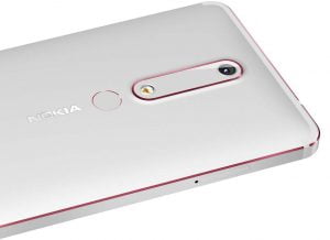 Nokia 6 2018 года со сканером отпечатков пальцев сзади