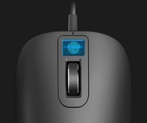 Компьютерная мышь со сканером отпечатков пальцев от Xiaomi