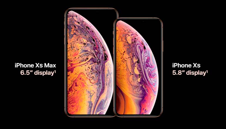 Новые смартфоны Apple iPhone Xs и iPhone Xs Max