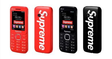 Модный бренд Supreme выпустил кнопочный Burner Phone