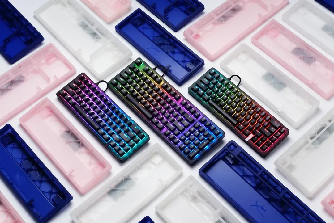 HyperX клавиатуры — выбор форм-фактора: 60%, 65%, TKL или полноразмерная